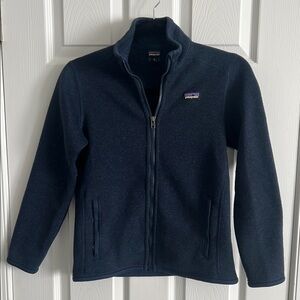 Patagonia Kids Navy Better Sweater